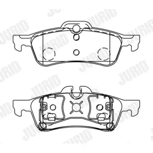 JURID Arka Fren Balatası 573056J