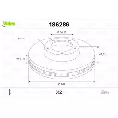 VALEO Ön Fren Diski Tk 186286