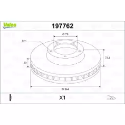 VALEO Ön Fren Diski Takım 197762