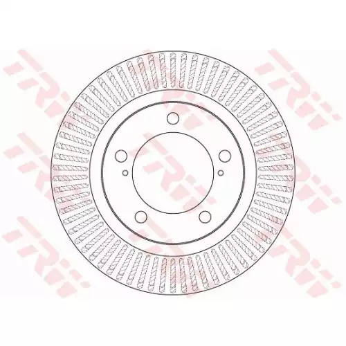 TRW Ön Fren Diski Havalı 340.5.mm DF6239S