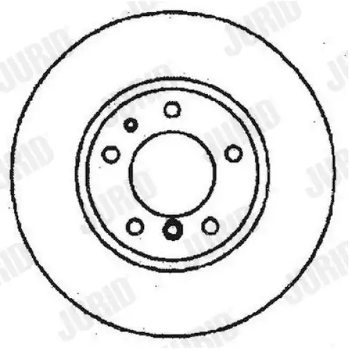 JURID Ön Fren Diski Havalı 561478JC