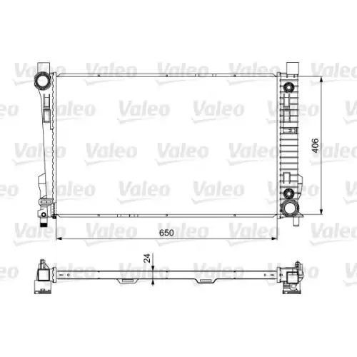 VALEO Motor Su Radyatörü 732741