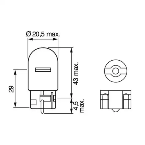 BOSCH Sinyal Ve Fren Ampülü 1987302222