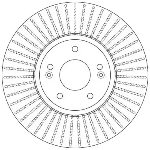 TRW Ön Fren Diski Havalı 321.50mm Takım DF6222