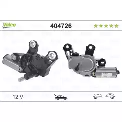 VALEO Silecek Motoru Arka Cam 404726