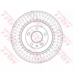 TRW Arka Fren Diski Havalı Takım DF6175S
