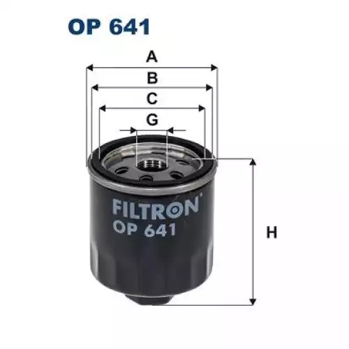 FILTRON Yağ Filtre OP641