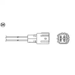 NGK Lambda Oksijen Sensörü OZA669-EE49 NGK-95698