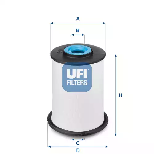 UFI Yakıt Filtre 26.033.00