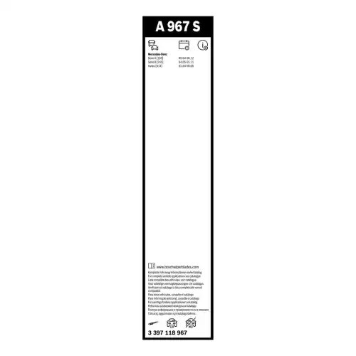 BOSCH Ön Cam Silecek Süpürgesi Takım Aerotwin 650/575 mm 3397118967