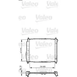 VALEO Motor Su Radyatörü Otomatik 735157