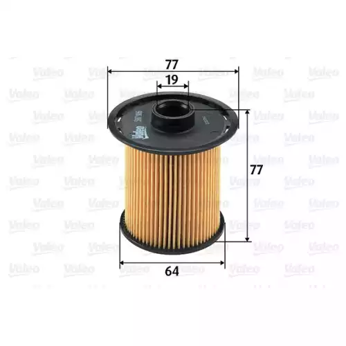 VALEO Yakıt Filtresi Mazot 587916