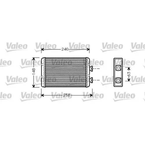 VALEO Kalorifer Radyatörü 812318