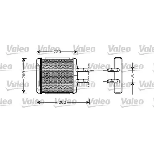 VALEO Kalorifer Radyatorü 812335