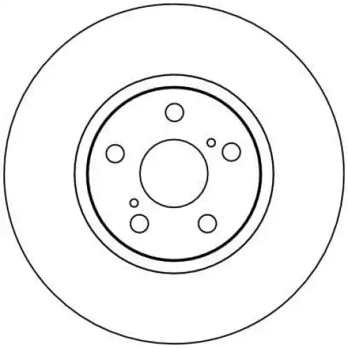 TRW Ön Fren Diski Havalı 275.5mm DF4100