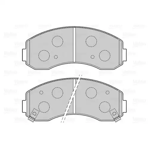 VALEO Ön Fren Balatası Tk 670102