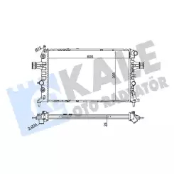 KALE Motor Su Radyatörü 363700