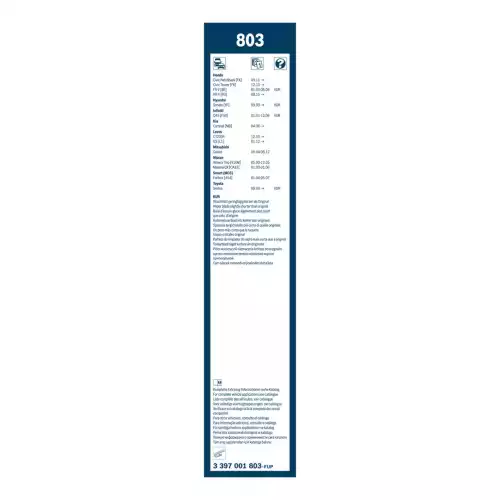 BOSCH Silecek Süpürgesi Ön Takım Aerotwin 650-450mm 3397001803