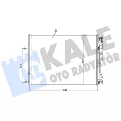 KALE Klima Radyatörü Kondanser 385800