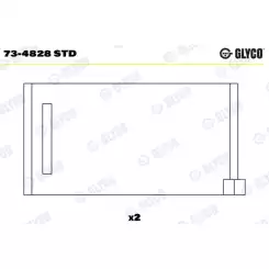 GLYCO Krank Mil Gezi Ay Yatak 2-Std 73-4828 STD