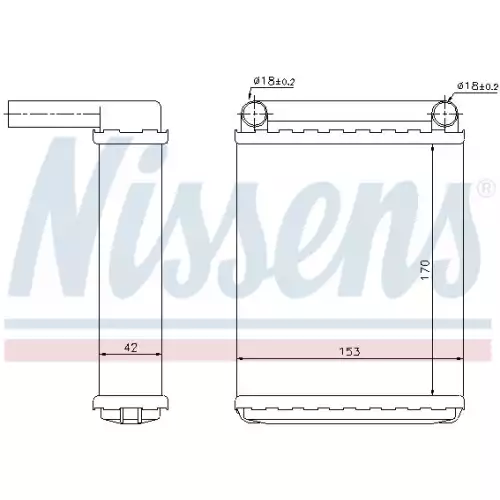 NISSENS Kalorifer Radyatörü 72038