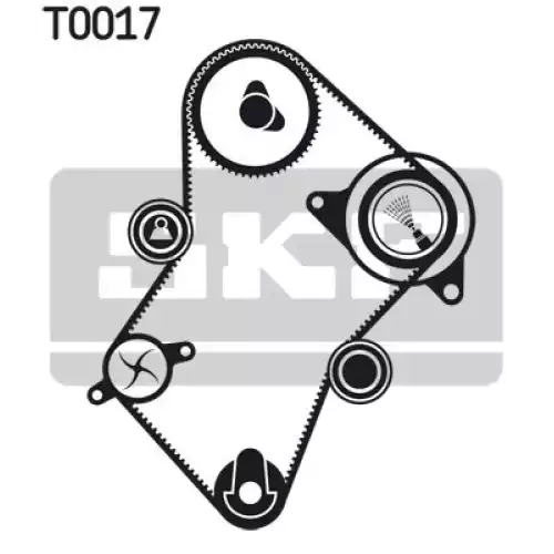 SKF Eksantrik Kayış Triger Seti 140-254 VKMA03244