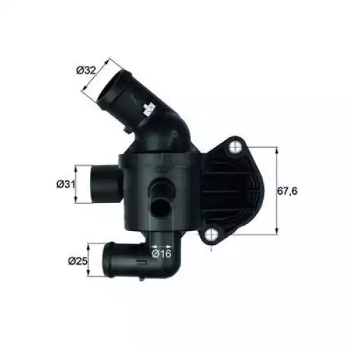 MAHLE Termostat Komple TI1592