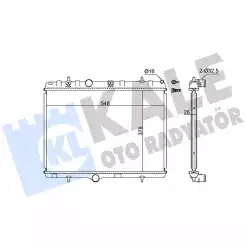 KALE Motor Su Radyatörü 352500