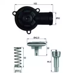 MAHLE Termostat TI22087D