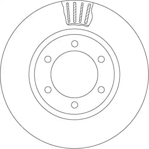 TRW Ön Fren Diski Havalı 338.6mm DF4494