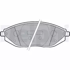 DELPHI Ön Fren Balatası Tk LP2218