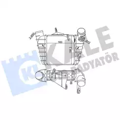 KALE Turbo Radyatörü İntercooler 342300