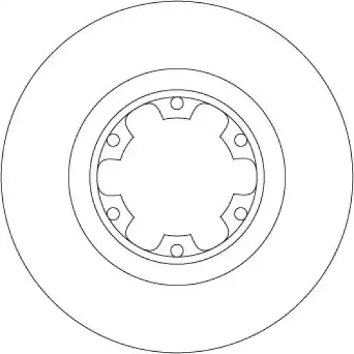 TRW Ön Fren Diski Havalı 300.6mm DF4553