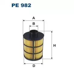 FILTRON Mazot Filtre PE982