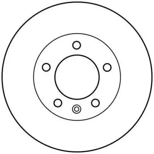 TRW Arka Fren Diski 5 Bijon DF4234