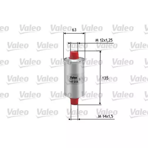 VALEO Yakıt Filtre Benzin 587218