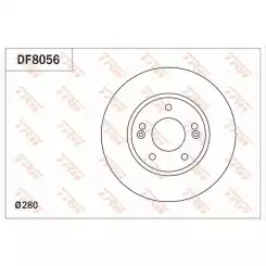 TRW Ön Fren Diski Havalı 280.5.mm DF8056