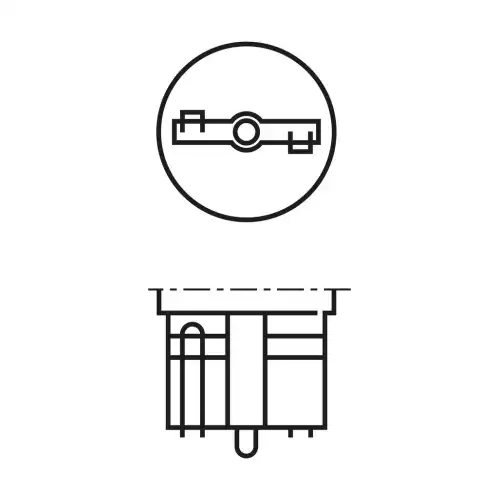 BOSCH Ampül 12V W5W W2 1X9 5D Pure Light 1987301026