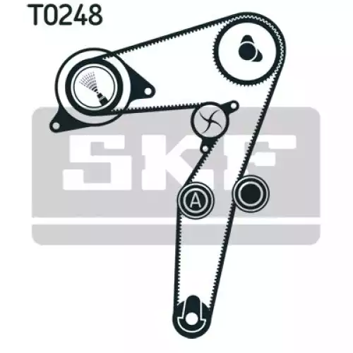 SKF Eksantrik Kayış Triger Seti VKMA02193