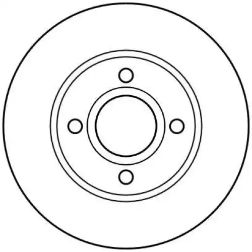 TRW Ön Fren Diski Havalı 260.4mm DF2622