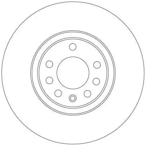 TRW Ön Fren Diski Havalı 308mm Takım DF4246