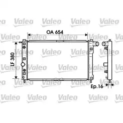 VALEO Motor Su Radyatörü Otomatik 734765