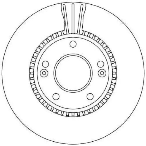 TRW Ön Fren Diski Havalı 280.5mm Takım DF4283