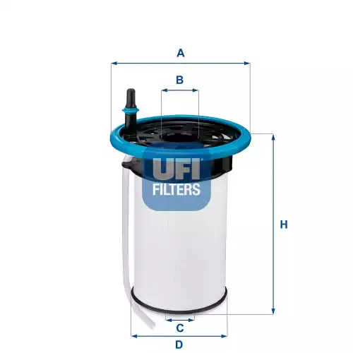 UFI Mazot Filtre 26.052.00