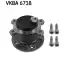 SKF Arka Aks Rulmanı Kit VKBA6718