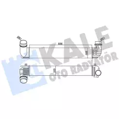 KALE Turbo Radyatörü İntercooler 345105