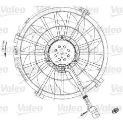 VALEO Radyatör Fan Motoru 698542