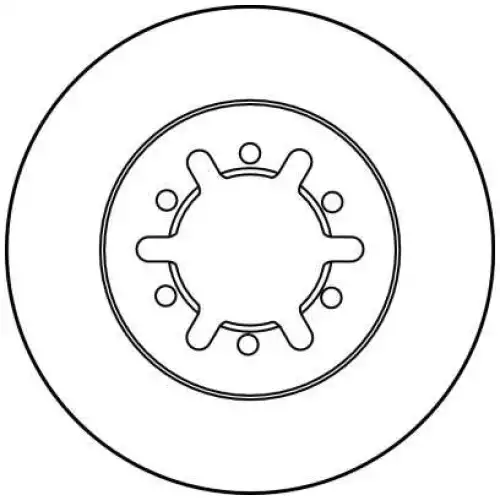 TRW Ön Fren Diski Havalı 260.6mm DF3001