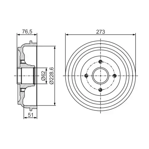 BOSCH Arka Fren Kampanası 0986477282