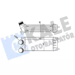 KALE Turbo Radyatörü İntercooler 344870